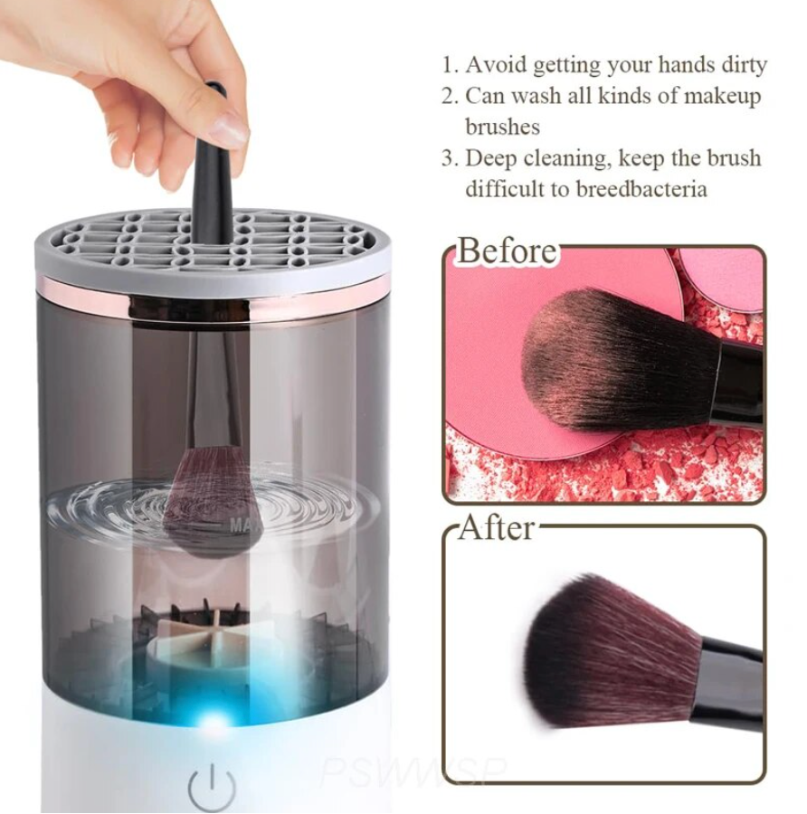 CleanGlow - Quick Makeup Brush Cleaner